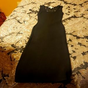 Spandex black sexy dress